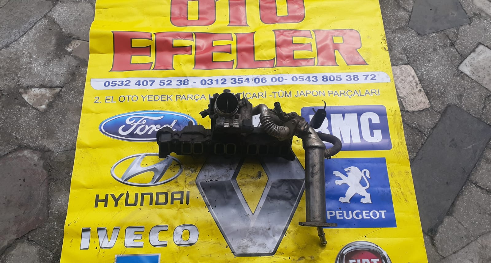 FORD TRANSİT 155PS EGR GAZ KELEBEĞİ EMME MANİFOLDU